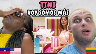 REACTION TO Tini  Hoy Somos Más as Violetta  FIRST TIME HEARING [upl. by Ibbie]