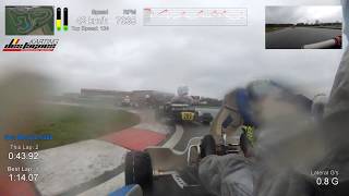 IAME Series Benelux 2020  Collective Tests  Sunday Session 4  X30 Senior [upl. by Aeet]