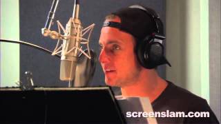 The Lego Movie Will Arnett quotBatmanquot Voice Recording Behind the Scenes Broll  ScreenSlam [upl. by Gentry572]