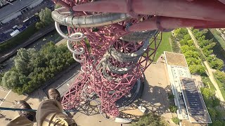 Abseiling the ArcelorMittal Orbit at the Queen Elizabeth Olympic Park [upl. by Alacim940]