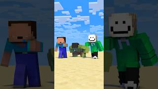 Dream vs Herobrine in Jumping Challenge [upl. by Tegdirb]