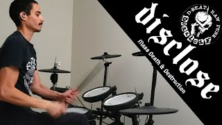 Disclose  Mass Death amp Destruction  Drum Cover [upl. by Merrow]