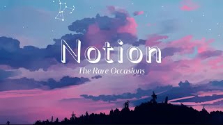 Notion The Rare Occasions [upl. by Tima]