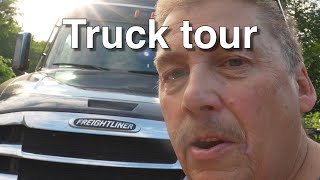 FREIGHTLINER CASCADIA TRUCK TOUR 2022  TheTruckerJohnShow Ep365 [upl. by Hu]