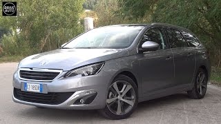 Peugeot 308 SW 16 eHDI EAT6 Allure  Prova su Strada [upl. by Bolitho]