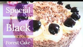 New Year Special Black Forest Cake Recipe  Celebrate New Year with Black Forest Cake [upl. by Adav]