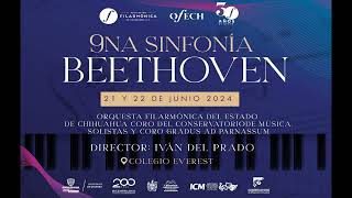 9na Sinfonía Beethoven  OFECH 30 AÑOS [upl. by Ydoj]