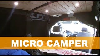 Roomtour  Micro Camper Ford Transit Connect SWB [upl. by Kathlin]