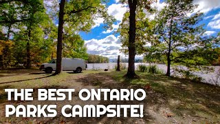 THE BEST Ontario Parks Campsite  Wheatley Provincial Park [upl. by Barbabra]