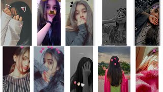 Hidden🦋Face Dp For Girls  Awesome🔥 Dp or Profile Picture💞 for Whatsapp  cute👻 Snapchat poses [upl. by Noj146]