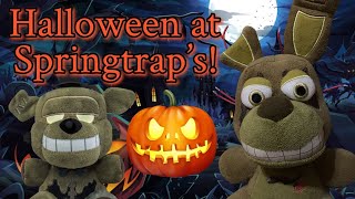 Freddys Plush Show  Halloween at Springtraps Halloween Special 2022 [upl. by Ehcadroj]