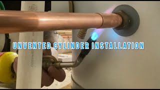 how to install unvented hot water 2 [upl. by Eelrahs]