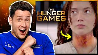 Doctor Reacts To Hunger Games Injuries [upl. by Hera]