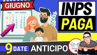 Inps PAGA 17 GIUGNO ⚠️ DATE PAGAMENTI ASSEGNO UNICO NASPI ADI BONUS 200€ CARTA ACQUISTI SFL [upl. by Newel]