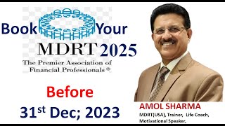 Book your MDRT 2025 [upl. by Atinrahc]