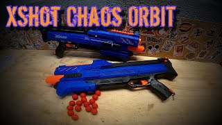 XShot Chaos Orbit UNBOX amp FIRING TEST  XShot BLASTER  AMAZON 2 Pack [upl. by Salisbury]