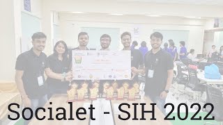 SIH 2022  Smart India Hackathon  Solution  Winning Journey  SIH 2022 Winner  I2IT  Socialet [upl. by Oirasan]