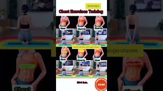 Chest workout at home fitness healthylifestyle chestworkout [upl. by Naujahs536]