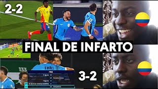 FINAL DE INFARTO 🇨🇴🇺🇾🔥Asi narraron en Uruguay los minutos finales contra Colombia [upl. by Corrie]