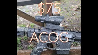 Ohhunt 4x32 Scope Review A 75 Chinese ACOG [upl. by Eluk]