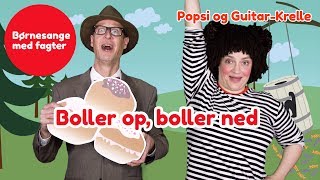 Boller op boller ned Fastelavn er mit navn  Børnesang med fagter  Popsi og GuitarKrelle [upl. by Schwab]