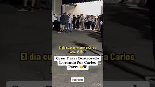 Así recibieron el cuerpo de Carlos Parra en su funeral [upl. by Berget]