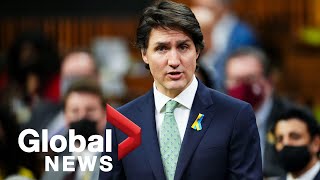 Conservatives push Trudeau on RussiaUkraine conflict Emergencies Act and COVID19 mandates  FULL [upl. by Suiravaj41]