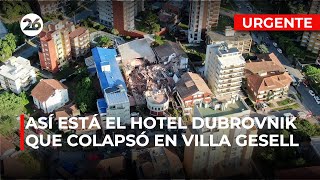 🔴 EN VIVO  Así está el Hotel Dubrovnik de Villa Gesell que se derrumbó [upl. by Lebiralc495]