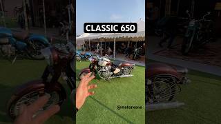 New Classic 650  The Massive One🔥classic650 royalenfield motorxone [upl. by Nivad]