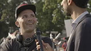 Kosha Dillz Interview at the March on the DNC [upl. by Kendra]