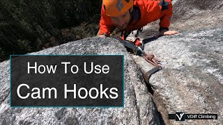 How To Use Cam Hooks  Clean Aid Climbing [upl. by Siegel538]