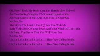 Inna  India  lyrics [upl. by Cirdec]