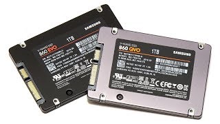 QLC vs TLC SSDs Samsung QVO amp EVO [upl. by Fanning112]