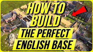 Age of Empires 4  English Base Building Guide [upl. by Seema]