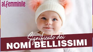 Questi nomi hanno un bellissimo significato 👶🏻ALFEMMINILE [upl. by Juster]