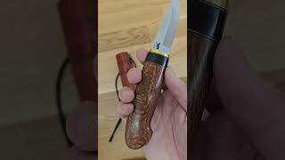 Puukko with Lacewood by Journeyman Smith Stuart Smith [upl. by Coppola]