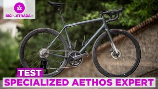 TEST  Specialized Aethos Expert pesa 7 kg e costa la metà della SWorks [upl. by Jannery461]