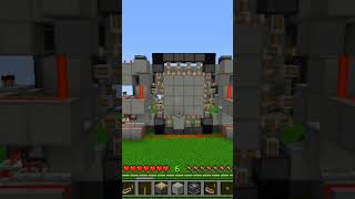 My first 4x4 piston door in Minecraft bedrock 1201 [upl. by Anilehs809]