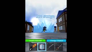 Ice V1 showcase roblox bloxfriut showcase ice v1 [upl. by Nahij]