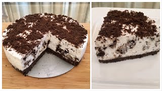 No Bake Oreo Cheesecake With Homemade Cream Cheese  No Bake No Oven  No Bake Cheesecake Recipe [upl. by Queen]