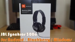 JBL Synchros S300a unboxing [upl. by Ahseyd203]