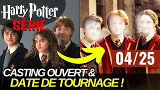 SÉRIE HARRY POTTER CASTING DU TRIO  DATE ET LIEU DE TOURNAGE DÉVOILÉS [upl. by Jacquelin]