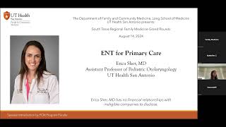 ENT for Primary Care [upl. by Farant]