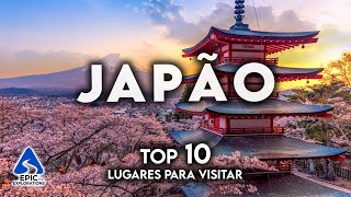 Japão Top 10 Lugares mais Bonitos para Visitar  4K [upl. by Snave]