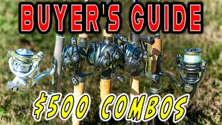 BUYERS GUIDE 500 ROD AND REEL COMBOS [upl. by Alfons]