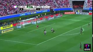 Chivas vs Santos 03 Semi final Mayo 242015 Univision Highlights [upl. by Aggappera]