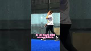 MENNÄÄN PELAAMAAN PADELIA 🏓  Hiihtolomahaaste päivä 6 padel hiihtoloma haaste [upl. by Suoicserp]