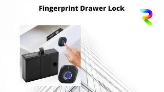 Escozor Fingerprint Drawer Lock Easy to Install Smart Lock fingerprintlock drawerlock [upl. by Iadrahc538]