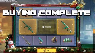 BUYING COMPLETE HOLIDAY REDUX DRAW SEASON 13 CALL OF DUTY MOBILE COD MOBILE CODM [upl. by Etteyafal]