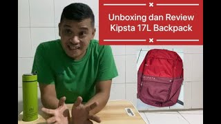 Unboxing dan review Kipsta 17L Backpack [upl. by Gianni308]